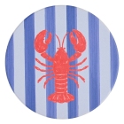 Σουβέρ σετ 4 τεμαχίων κεραμικά Nautical lobster 10.3εκ Estia 07-39301