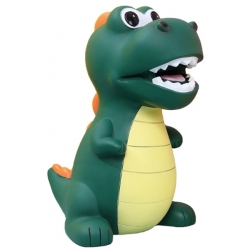 Κουμπαράς πλαστικός Δεινόσαυρος πράσινος 14x17x21.5εκ Δωρόσημο 14179