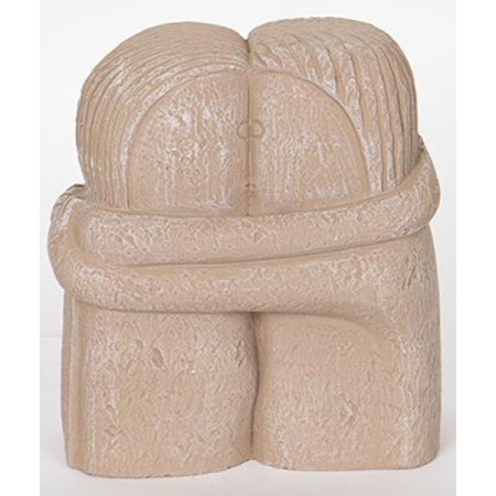 Φιγούρα διακοσμητική τσιμεντένιο Ζευγάρι μπεζ 15x9x14.5εκ Estheti 752-27025