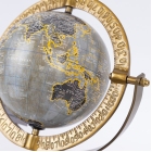 Υδρόγειος μεταλλική καφέ-πράσινο 21x12x30εκ Estheti 752-19016