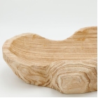 Πιατέλα διακοσμητική ξύλινη natural 56x24x8εκ Estheti 819-00397