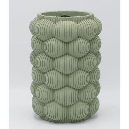 Βάζο τσιμεντένιο πράσινο 22x32εκ Estheti 819-00480