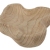 Πιατέλα διακοσμητική ξύλινη natural 28x27x7.5εκ Estheti 819-01703