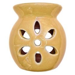 Αρωματιστής κεραμικός κίτρινος 7x7.5εκ Homie 22-3012