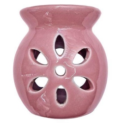 Αρωματιστής κεραμικός ροζ 7x7.5εκ Homie 22-3012