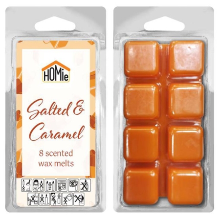 Αρωματικό wax melt 8 κύβοι Salted caramel Homie 37-464
