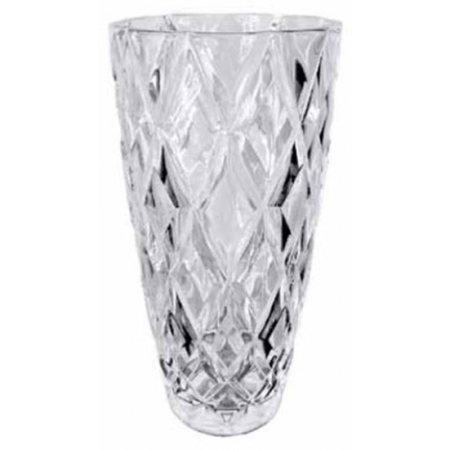 Βάζο γυάλινο Vogue διάφανο 13x27.5εκ Yujing YJHP-6902-1
