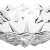 Μπωλ διακοσμητικό γυάλινο Rocks διάφανο 32x9εκ Yujing YJP-7041-1