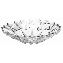 Μπωλ διακοσμητικό γυάλινο Rocks διάφανο 24.5x12εκ Yujing YJP-7041-2