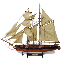 Καράβι ξύλινο Harvey 58x12x52εκ Sinialo 2535-76735