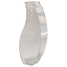 Βάζο γυάλινο διάφανο 12x6.5x29.5εκ Sinialo 25-85-V3279