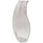 Βάζο γυάλινο διάφανο 12x6.5x29.5εκ Sinialo 25-85-V3279