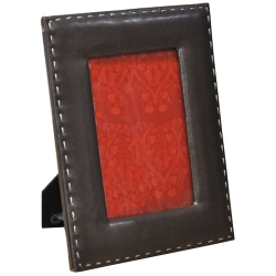 Κορνίζα δερματίνη καφέ 10x15εκ Sinialo 36-77-1701460