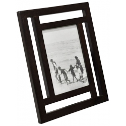 Κορνίζα ξύλινη καφέ 10x15εκ Sinialo 35-60-ΥΡΡ210Α