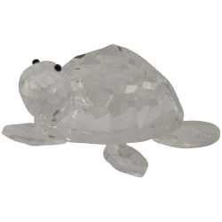 Διακοσμητικό κρυστάλλινο Χελώνα διάφανο 7x6x3.5εκ Sinialo 1-251