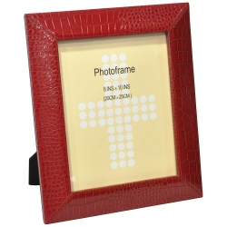 Κορνίζα δερματίνη Κροκό κόκκινη 20x25εκ Sinialo 37-48-1025178R