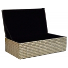 Μπιζουτιέρα γυάλινη με στρας 17.5x10x5.5εκ Sinialo 38-13-71200237