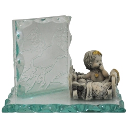 Κορνίζα παιδική γυάλινη 13.5x10x10εκ Sinialo 5901320