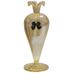 Βάζο διακοσμητικό γυάλινο μελί 7.5x19.5εκ Ottocento 5901387