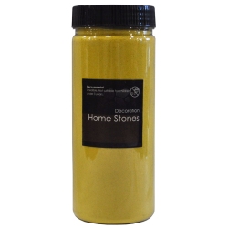 Διακοσμητική άμμος κίτρινη 7.5x19.5εκ Sinialo 37-26-0193000-2