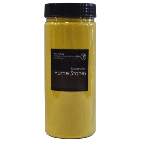 Διακοσμητική άμμος κίτρινη 7.5x19.5εκ Sinialo 37-26-0193000-2