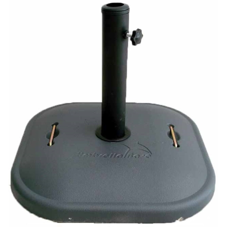 Βάση ομπρέλας γκρι 25kg 49x49εκ Ankor 755677