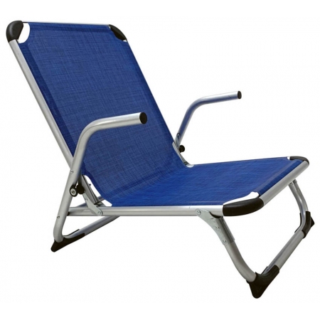 Καρέκλα παραλίας αλουμινίου πτυσσόμενη μπλε 70εκ Ankor 809530