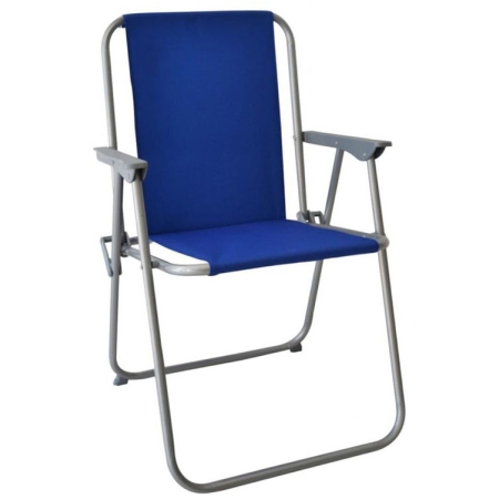 Καρεκλάκι παραλίας πτυσσόμενο μπλε Ankor 805501