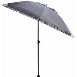 Ομπρέλα θαλάσσης μεταλλική σκούρο γκρι 2m Ankor 816132