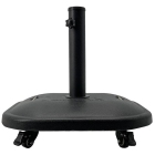 Βάση ομπρέλας με ρόδες μαύρη 25kg 50x50εκ Ankor 807789