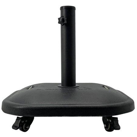 Βάση ομπρέλας με ρόδες μαύρη 25kg 50x50εκ Ankor 807789