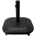 Βάση ομπρέλας με ρόδες μαύρη 25kg 50x50εκ Ankor 807789