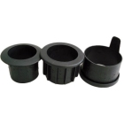 Βάση ομπρέλας με ρόδες μαύρη 25kg 50x50εκ Ankor 807789