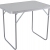 Τραπέζι αλουμινίου πτυσσόμενο γκρι 70x50x60εκ Ankor 824076