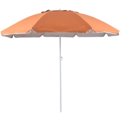 Ομπρέλα θαλάσσης μεταλλική πορτοκαλί 2m Ankor 822515
