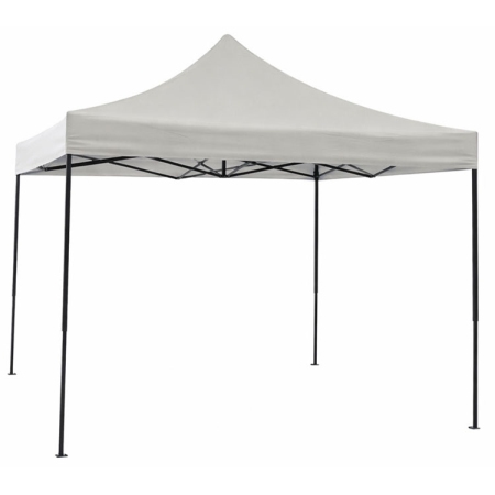 Κιόσκι μεταλλικό-υφασμάτινο εκρού 3x3.2m Ankor 851522