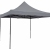 Κιόσκι μεταλλικό-υφασμάτινο γκρι 3x3.2m Ankor 851539