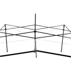 Κιόσκι ενισχυμένο μεταλλικό-υφασμάτινο εκρού 3x3.2m Ankor 851577