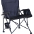 Καρέκλα παραλίας-camping μεταλλική μαύρη 54x44x91εκ Ankor 852802