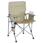 Καρέκλα παραλίας-camping μεταλλική μπεζ-χακί 54x44x91εκ Ankor 852819