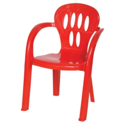 Καρεκλάκι παιδικό πλαστικό κόκκινο 50εκ Miltoplast 311