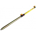 Κρουστικό κοντάρι ομπρέλας μαύρο/κίτρινο 22mm Golden fleece 10101