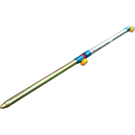 Κρουστικό κοντάρι ομπρέλας ασημί/βεραμάν 28mm Golden fleece 10104