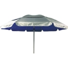 Ομπρέλα θαλάσσης fiberglass ασημί-μπλε 2.00m Solart 1556