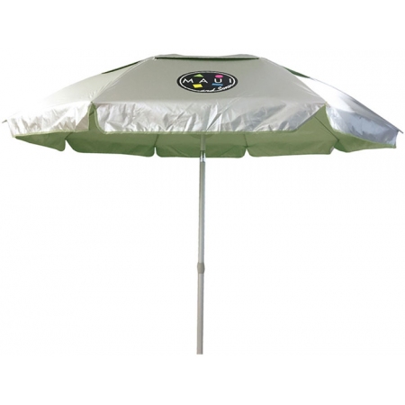Ομπρέλα θαλάσσης fiberglass hedge green 2.20m Maui 1560
