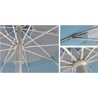 Ομπρέλα θαλάσσης fiberglass clear sky 2.20m Maui 1560