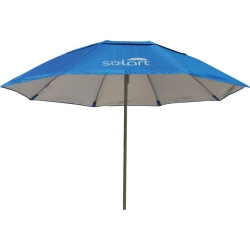 Ομπρέλα θαλάσσης μεταλλική μπλε 1.80m Solart 1550