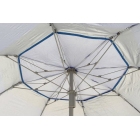 Ομπρέλα θαλάσσης μεταλλική μπλε 1.80m Solart 1550