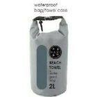 Πετσέτα θαλάσσης microfiber γκρι 90x180εκ Maui 4952