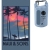 Πετσέτα θαλάσσης microfiber Palm trees γκρι μπλε 90x180εκ Maui 4955